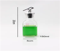 تصویر جای ابلیمو روغن شیشه ای 150cc تکی کوپر